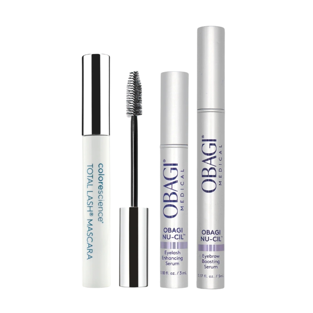 TOTAL EYE MASCARA + NU-CIL LASH & BROW SERUM BUNDLE