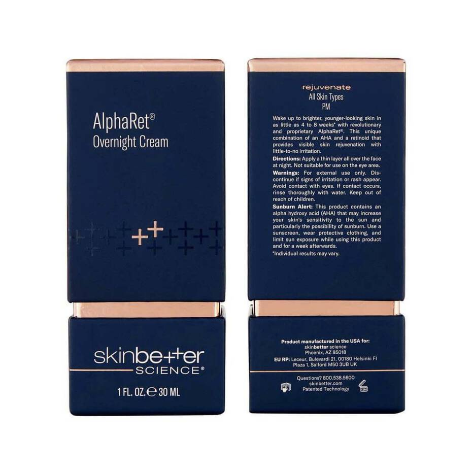 AlphaRet Overnight Cream — Skinbetter Science